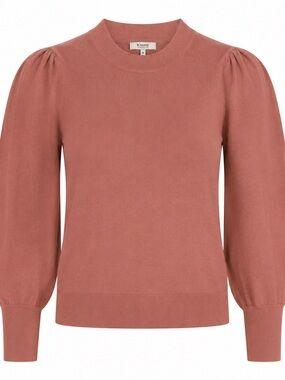 B.Young Balloon Sleeve Sweater Rose Pink